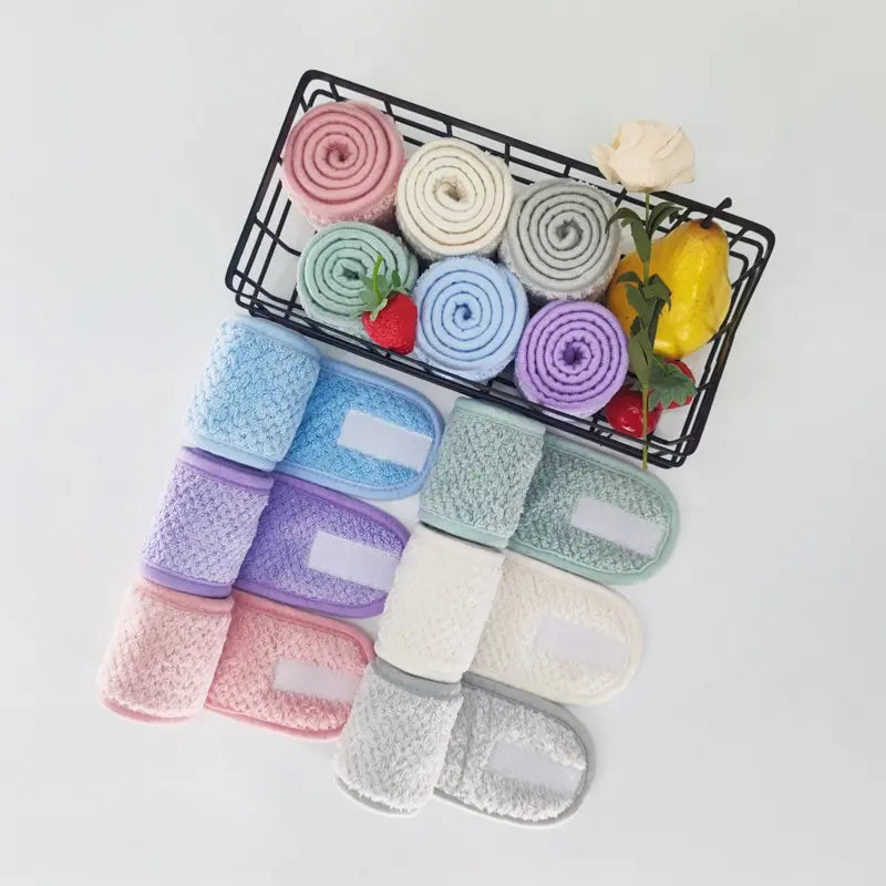 Adjustable Spa & Makeup Headband – Soft, Non-Slip & Stretchy Face Wash Hairband