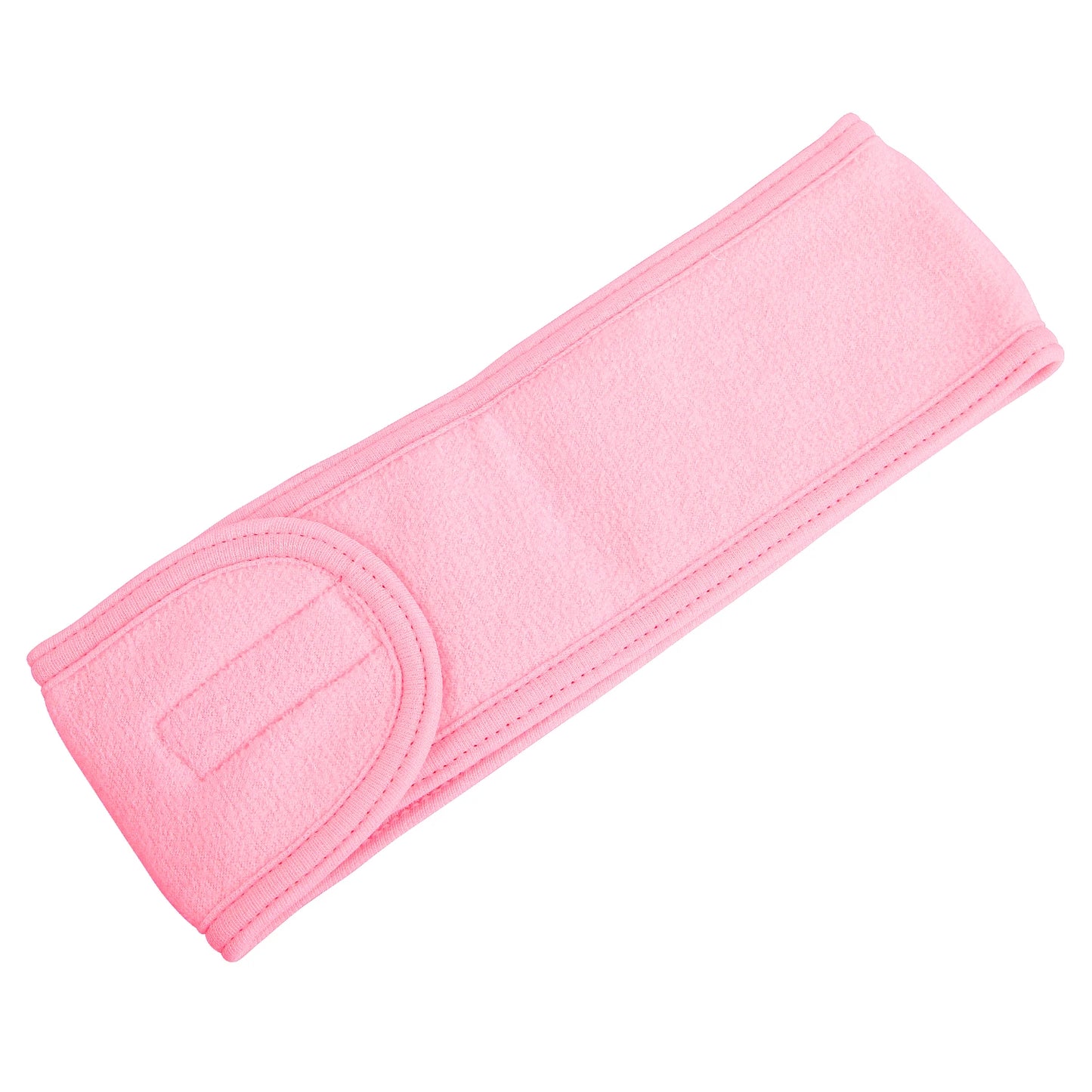 3PCS Adjustable Spa Headbands – Soft, Non-Slip Toweling Hair Wraps for Facial & Makeup